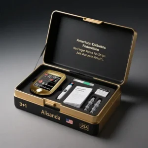 Alisanda™ 3-in-1 Health Monitor Painless Testing – Extremely Fast Readings