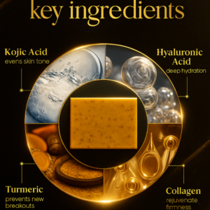 Alisanda™ soap : Rich in Vitamin C, retinol, collagen